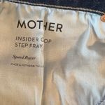 MOTHER Women's Straight Leg Jeans in Blue with Red Stripe Size 30 Photo 9