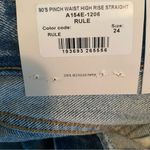 AGOLDE  High Rise 90’s Pinch Waist Straight (in RULE) Photo 13