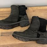 Eddie Bauer Covey Style Matt Nubuck Black Suede Leather Ankle Boots Women’s Photo 10