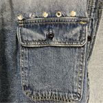 Rebecca Minkoff  | Distressed Studded Denim Jacket L | layering | Jean jacket Photo 2