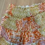 Olivaceous Ruffle Skirt Photo 1