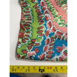 Talbots 100% Silk Shift Dress Size 12 Paisley Print Blue Green Pink Career Party Photo 7