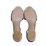 Bella Vita  Black Suede Leather Fable Quarterstrap Heeled Sandal Sz 8.5WW Photo 6