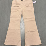 Wild Fable Women's Khaki Wide Leg Pants Casual Front Pocket Trousers Size 14 Photo 0