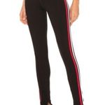 Current/Elliott Black Striped Sun Track Pants 0 Photo 0