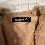 Allegra K Brown Faux Fur Jacket Photo 1