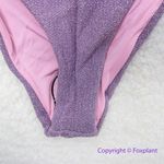 Beach Riot NEW‎  Zurie Bikini Bottoms in light purple, size S Photo 2