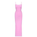 SKIMS  dress fits everybody lace bodycon maxi in orchid pink L limited edition Photo 1