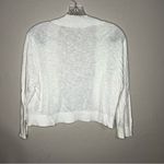 Soft Surroundings  Playa Bonita Cream Knit Lightweight Cardigan Photo 6