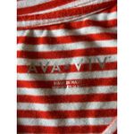 Ava & Viv 5/$35    Ava &‎ Viv Women's Orange/White Striped Tank Top - Size X Photo 6