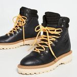 Diemme Monfumo Boots in Black Leather 37 with Box Womens DI2207MF04 Hiking Size 6 Photo 0