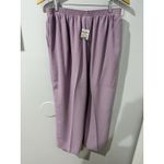 Alfred Dunner  Pant Suit Women's 14 Lilac Blazer Mock Vest Short Sleeve Pants 16 Photo 10