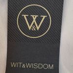 Wit & Wisdom White Denim Shorts‎ Size 12 Absolution Technology NWT Photo 4
