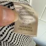 Max Studio  Womens Jumpsuit Sz 2X Black Cream Tie Front Waist‎ Short Sleeve NEW Photo 5