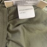Michael Kors Michael ‎ One Shoulder Cutout Swimsuit Olive Green Women's 14 Photo 6