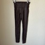 Spanx  brown faux leather snake skin legging Photo 3