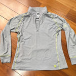 FootJoy FJ Womens 1/4 Zip Golf Pullover Gray Stretch Stonebrook golf club size M Photo 0