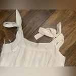 Haute Hippie  bow straps boho white maxi dress Cottagecore designer spring tiered Photo 5