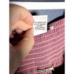 J Gee Grey Pink & Beige Crochet Lacy Trim Boho Dress ~Sz Medium Gray Photo 4