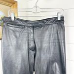 wilson's leather  Maxima Leather Pants Vtg Black Motorcycle Biker Size 8 Photo 2