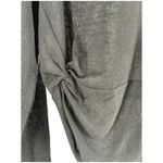 Sanctuary Black Long Sleeve Ruched Side Sheer Knit Top Womens Size M Photo 3