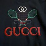 Gucci  Tennis Embroidered Sweatshirt size xs Photo 2