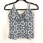 Lands' End Tankini Top Underwire Removable Cups 4P Photo 0
