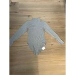 MANGOPOP NEW Mock Turtle Neck Long Sleeve Tops Bodysuit S Photo 3