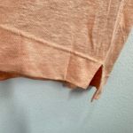 J.Crew 100% Linen Tee Shirt Coral Peach Short Sleeve Casual Basic Top M Orange Size undefined Photo 5