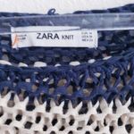 ZARA Knit Long Sleeve Chunky Stripe Sweater Photo 5