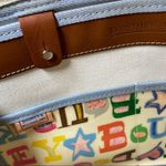 Dooney & Bourke Vintage Doodle Graffiti Monogram Purse Y2K Bag Coated Rainbow Photo 1