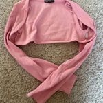 Zara Pink shrug bolero only (no tank) Photo 1