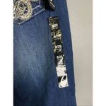Nine West Medium Wash Bling Pockets Bootcut Jeans Size 8/29 NWT Photo 4