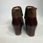 Merrell  wedgetarian cinnamon smooth leather ankle boots women’s size 7 casual Photo 4