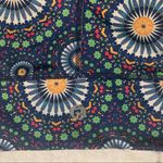 Scorpio Sol Blue Mandala Cropped Capri Athletic Yoga Leggings Size XS Photo 6