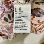 American Eagle Outfittters Women's Kimono Coverup White Paisley Size S/XS EUC Photo 4