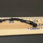 Katie Soleil Black Beads Triple Wrapped Beaded Cord Bracelet Photo 6