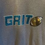 NFL Detroit lions Gray Grit football game day Sweater size large! Photo 1