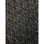 Kasper ASL x Nina Charles Knit long/SL Maxi Dress Sz. Sm Black Bejeweled Bodice Photo 4