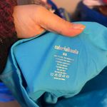 Colorful Koala Sky Blue High Waisted Active Leggings Photo 2