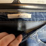 Kancan Distressed Raw Hem Skinny Jeans Medium Wash 7/27 Blue Photo 2