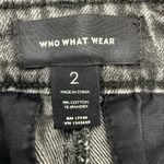 Who What Wear Women’s Black Acid Wash High Rise Mom Jeans Size 2 Photo 4