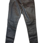 AG Adriano Goldschmied  The Legging Ankle Super Skinny Jeans Metallic Pewter 29R Photo 0