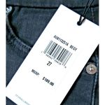 7 For All Mankind NWT High Waist Ankle Skinny in b(air) Evening Gray Jeans 27 Photo 6