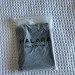Halara NWT Black Crossover Flared Jeggings Photo 6