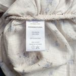 ASTR NWT Top Flutter Sleeve Linen Blend Faux Wrap Top Periwinkle Floral Size XL Photo 9