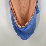 POLO RALPH LAUREN Swimsuit Size Small NEW SAMPLE Ribbed Stripe Blue Open Back Photo 13