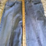 American Bazi Light Wash Wide-Leg Jeans with Front Slits ā Size 2X Photo 3