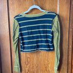 Urban Outfitters BDG by  Long sleeve Cropped Striped Shirt Photo 1