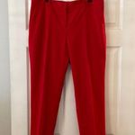 Anne Klein Ann Klein Ankle Pants size 10 inseam 27” waist 34” color red excellent condition Photo 0